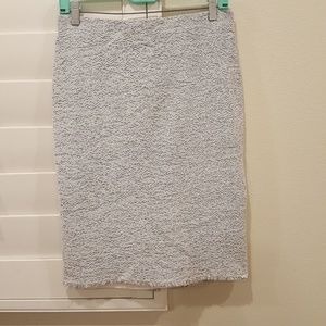 Ann Taylor Textured Pencil Skirt 8 NWOT